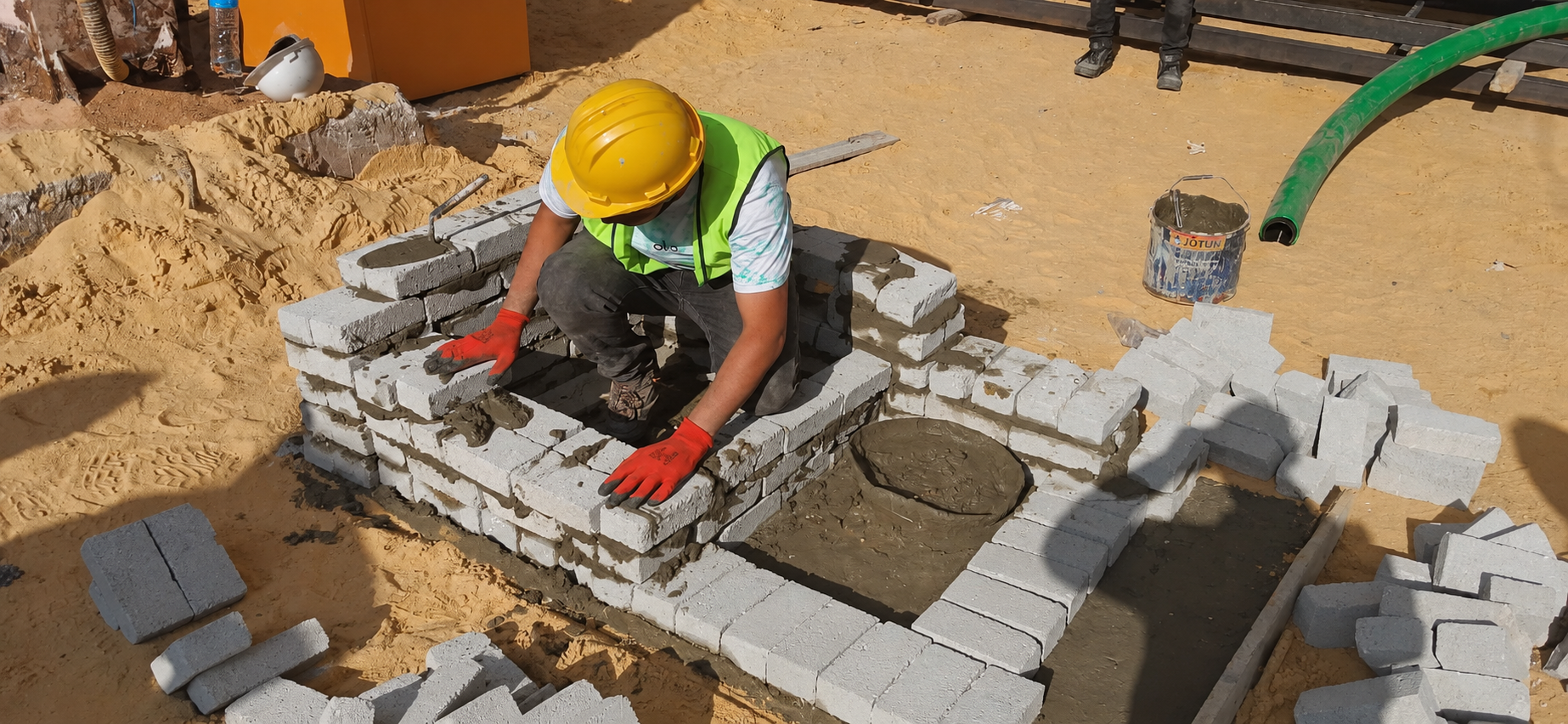 Dimass site works — construction photograph 5