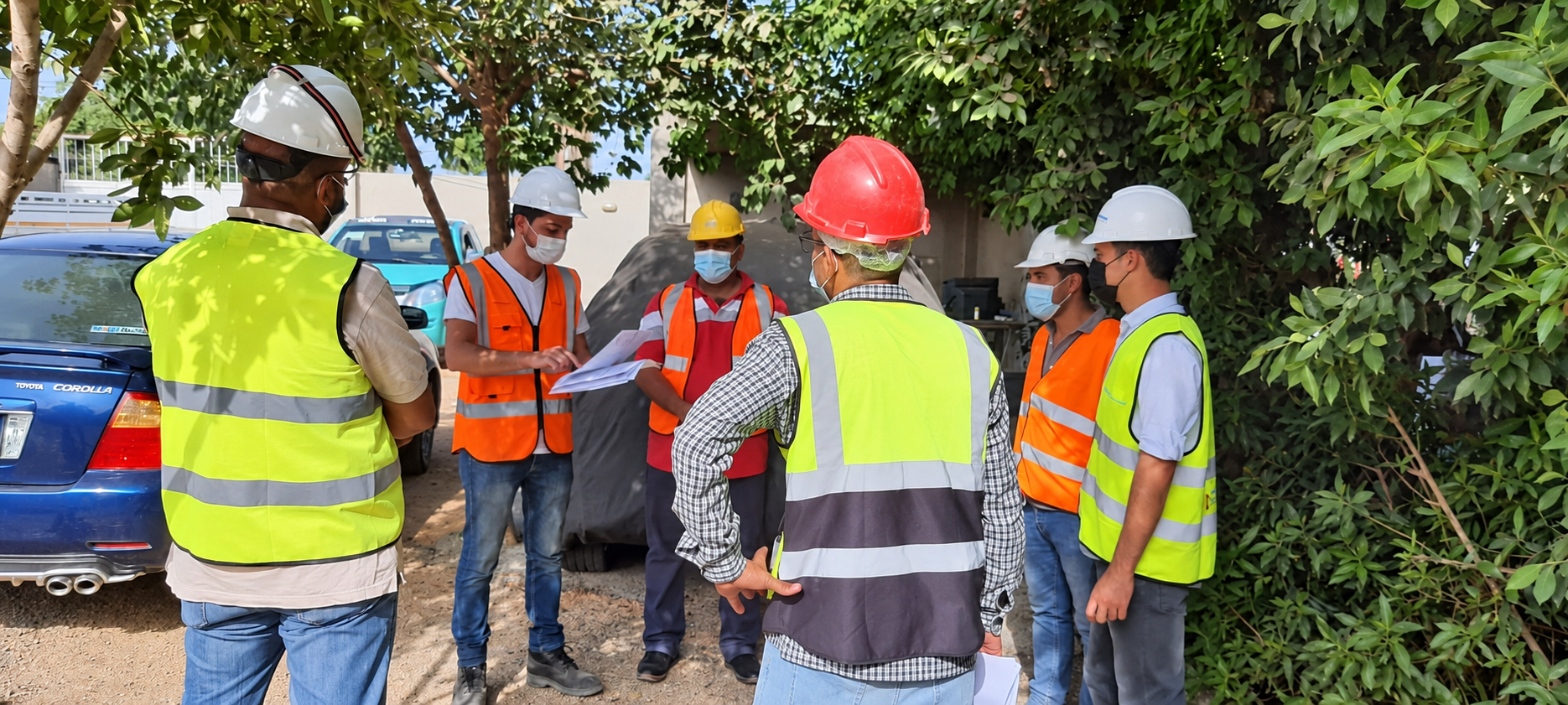 Dimass team and site safety meeting 10